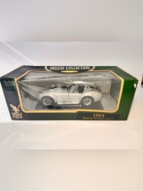1964 Shelby Cobra 427 S/C 1:18 Yat Ming Road Signature Diecast #92058 Boxed